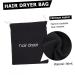 Healeved 20 Pcs Hair Dryer Storage Bag Travel Bag Organizer Hair Waver Tool Travel Hairdryer Fabric Black - Buy Online on GoSupps.com