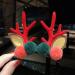 Lurrose Reindeer Antler Hair Clips for Couples | Cute Christmas Ear Hairpins | Festive Party Headgear - Buy Online on GoSupps.com