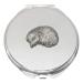 Hedgehog S Compact Mirror Handbag Gift With Free Engraving 176