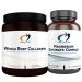 Designs for Health Magnesium Glycinate Complex (60 Capsules) & Whole Body Collagen (30 Servings) Bundle - High Absorption Magnesium with Premium Collagen Powder to Support Bones Skin & Joints