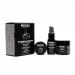 Brickell Men's Advanced Anti-Aging Routine  Night Face Cream  Vitamin C Facial Serum and Eye Cream  Natural and Organic  Unscented  Skin Care Gift Set