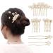 LEDSHLIU Elegant Handmade Hair Clips - 5 Piece Pearl Hair Accessories for Ladies & Girls - Buy Online on GoSupps.com