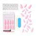 KISS Gel Fantasy Press-On Sculpted Gel Nails - Beautiful Moment Pink High Arch Kit - Buy Online on GoSupps.com