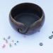 NIRMAN Handmade Indian Mango Wood Yarn Bowl for Knitting and Crochet (6x6x3'') - Buy Online on GoSupps.com