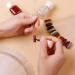 100 pcs Clear Nail Swatch Sticks for Nail Polish Display - Nail Art Tips Color Sticks for Gel Polish Practice - Buy Online on GoSupps.com
