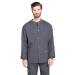 Cherokee Men's Snap Front Jacket with Long Sleeve Rib-knit Collar and Cuffs WW360 XX-Large Big Pewter