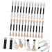 NOLITOY 120 Pcs Latex Eye Shadow Stick Eyeshadow Stick Eyebrow Brush Applicator Double Ended Eyeshadow Brush - Buy Online on GoSupps.com