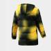GXLONG Men's Tie Dye Puffer Jacket | Zip Up Down Coat with Hood & Pockets | Black, X-Large - Buy Online on GoSupps.com