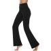 AFITNE Women's High Waist Bootcut Yoga Pants with Pockets - Tummy Control, 4 Way Stretch, Size 3XL, Black - Buy Online on GoSupps.com