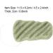 Konjac sponge 100% sponge body long wave large konjac face wash sponge facial cleansing natural active sensitive skin for ladies and men(04#) - Buy Online on GoSupps.com