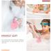 3pcs Unicorn Bath Balls for Infants - Comfortable Body Scrubbers & Loofah for Toddler Bath Time | Pink Household Cleaning Essentials - Buy Online on GoSupps.com