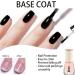Gel Nail Polish Primer and Topcoat Set Quick-Drying Transparent Nail Polish Shiny Topcoat and Primer Non-Toxic Long-Lasting Luster Can Strengthen and Care for Stronger and Healthier Nails - Buy Online on GoSupps.com