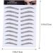 FOMIYES 8 pcs eyebrow stickers makeup false eyebrows cosmetics 6D Hair-Like Eyebrows Stickers 4d - Buy Online on GoSupps.com