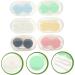 Partykindom 12-Sentence Contact Lens Container | Multicolored Travel Lens Case & Holder | Small Plastic Eye Lens Case for Travel - Buy Online on GoSupps.com