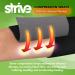 STRIVE Compression Infrared Therapy Wrap for Wrist, Arm, Leg, Ankle, Elbow - Made in USA - 6 x 60 - Enhances Blood Flow, Reduces Swelling, Accelerates Healing - Black - Buy Online on GoSupps.com