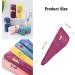 YQBFTC Microfiber Hair Turban Towel - 2 Pack Super Absorbent Quick-Dry for All Hair Types - Blue & Purple - Buy Online on GoSupps.com