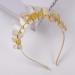 Brawlady Women Raw Crystal Headband Tiara Crown Headband Boho Quartz Witch Bridal Headpiece for Girls (gradient yellow) - Buy Online on GoSupps.com