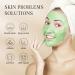 Poztl 4 Pack Mask Stick Set - Green Tea, Bamboo Charcoal, Aubergine & Peach Mud Mask - Deep Pore Cleansing, Anti-Aging, Reduce Blackheads, Acne, Dark Spots - Oil Control - Facial Skin Clay Mask Set - Buy Online on GoSupps.com