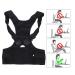 Buy ZJchao Posture Corrector for Men & Women | Comfortable Adjustable Back Support & Breathable Back Brace for Pain Relief - Improve Hump (Black - Buy Online on GoSupps.com