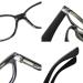 Suertree 3 Pack Blue Light Filter Reading Glasses - UV Blocked Unisex Computer Glasses 1.5x Diopters - Buy Online on GoSupps.com