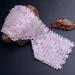 Rose Quartz Natural Gemstone Jade Sleep Mask - Anti-Aging Hot/Cold Stone Eye Mask 9x4 Inch (Pack of 1) - Buy Online on GoSupps.com