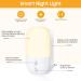 LED Night Light Socket with Twilight Sensor | 5 Adjustable Brightness & 3 Modes | Perfect for Kids' Rooms Bedrooms Kitchens Hallways & Stairs | 3000K Warm White - Buy Online on GoSupps.com