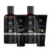 The Man Company Anti-Pollution Charcoal Set (Charcoal Shampoo + Charcoal Body Wash + Charcoal Scrub +Charcoal Face wash) Set of 4 | Made in India