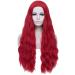 Atayou Women's Long Red Wig | Heat-Resistant Synthetic Cosplay Wigs for Halloween Costume - Buy Online on GoSupps.com