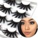 Losha 5D Faux Mink Lashes 25mm - 4 Pairs Pack | Dramatic Fluffy Volume False Eyelashes - Buy Online on GoSupps.com