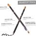 Amosfun 16 pcs pencil sharpener eyebrow pencil brow pencil makeup eyebrow Makeup Accessories tool 1 count (Pack of 1) Blackx2pcs - Buy Online on GoSupps.com