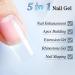 Double Rhythm 15ml Builder in a Bottle - Long Lasting Nail Strengthener Gel Polish | Soak Off UV Hard Gel for Nail Extensions & Thickening - Buy Online on GoSupps.com