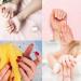 dijiusidy Medium Press-on Fingernails Scratch Resistant False Nail Set Wearable Strong Viscosity Adjustable Manicure Stickers Bright Purple - Buy Online on GoSupps.com