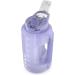 Zulu Goals 64oz Half Gallon Water Jug with Time Marker & Handle | BPA-Free | Leak-Proof Lid | Silicone Straw | Tropical Violet - Buy Online on GoSupps.com