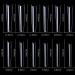 JZK 240x XXXL Clear Half Cover Extra Long Coffin Nail Tips For Acrylic Extensions No C Curve False Nail Tips Long For Gel And Acrylic Nails 3XL Finger Nail Extension Tips - Buy Online on GoSupps.com