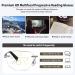 Multifocus Rimless Reading Glasses for Men | Blue Light Blocking Photochromic & UV Protection - Gold Size 2.5x - Buy Online on GoSupps.com