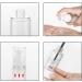 Ydseozoa 4-Piece Airless Pump Dispenser Set | Refillable Travel Bottles for Cosmetics Shampoo & Lotion - Leak-Proof 15ml & 30ml - Buy Online on GoSupps.com