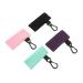 Didiseaon 16 Pcs Lip Cases Lip Protector Lipstick Sleeves Keychains Lip Keyrings Lip Keychains Lip Key Holders Pouch