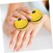 Buy Healeved Decompression Stress Relief Ball - 7.36x3.56cm Yellow Massage Toy for Pressure Relief - Ideal for Stress Relief & Relaxation - Buy Online on GoSupps.com
