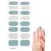 Semi Cured Gel Nail Stickers Set Natural Gloss Gel Nail Strips | Full Nail Wraps for Women Nails Art Fingernail Manicure Stickers Long Lasting Easy to Apply Adhesion - Buy Online on GoSupps.com