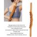 Massage Tab Scooter | Beech Wood GUA SHA Tool for Neck & Back | Lymphatic Drainage Massager & Anti-Cellulite Wooden Body Roller - Buy Online on GoSupps.com
