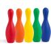 Champion Sports Multicolor Weighted Foam Bowling Pins Set - Ideal for Training & Kids Games - Buy Online on GoSupps.com