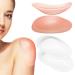 VALICLUD 4 Pairs Shoulder Slopping Enhancer Adhesive Shoulder Pads Silicone Non-Slip Shoulder Pads Women Shoulder Pads Enhancer Shoulder Enhancer Shoulder Height Enhancer Fake Shoulder Pad