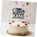 MAGICLULU 6pcs 2023 Graduation Cake Decorating Cake Letters Graduation Cake Decoration Congratulation Party Supplies Class a Customs Glitter Grad Cupcake Topper Make up Graduation Hat Blue 15x14.3cm - Buy Online on GoSupps.com