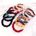 Bottone Braid Headband VelvetHeadband Sponge Headband Hair Hoop Spa Headband Wash Face Skincare Headband Makeup YogaSweatband Green - Buy Online on GoSupps.com