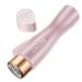 Facial Hair Remover ZACCER Painless Hair Removal for Women Waterproof Shaver Razor with LED Light (Gold)