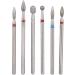 Nail Drill Bits Ceramic Nail Mill Bits Professional Remove Gel Acrylic Cuticle Diamond Tungsten Carbide Tools for Nail Beautify Polishing Clear Care Manicure Pedicure(JG#9) - Buy Online on GoSupps.com