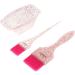 Lurrose Salon Hair Coloring Dyeing Kit - Pink Hair Dye Brush & Mixing Bowl Set | for Salon & Home Use - Buy Online on GoSupps.com