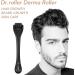 Dr.roller Derma Roller Hair Growth Men Beard Roller Microneedling Roller for Growth 540 0.25mm Titanium Micro Needles Beard Growth Roller (Black) - Buy Online on GoSupps.com