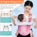 HINATAA Breathable Baby Sling | Adjustable Wrap Carrier with 3D Mesh Fabric | Summer Ready (Pink) - Buy Online on GoSupps.com