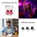 Affiniti Earplugs (Heart Shape) - Noise Reduction Sleep Concerts Music Festivals Nightlife Sports 25-28dB (Red Black 3 Size Eartips) Red Black 3 Size Eartips - Buy Online on GoSupps.com